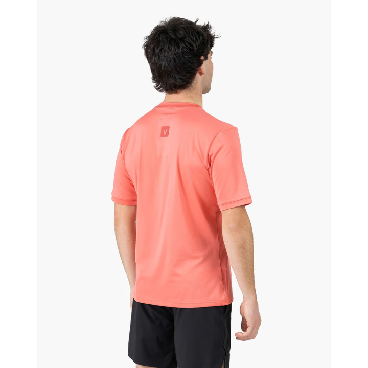 T-shirt HOLO Basic VELITES rose - Performance respirante — Rose · Taille L