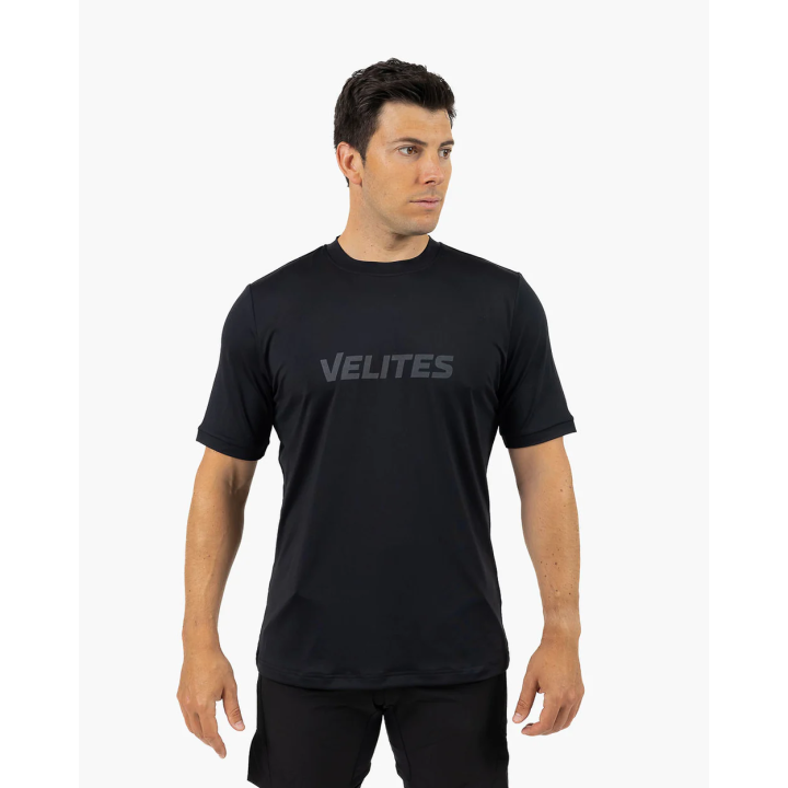 T-shirt HOLO Basic VELITES noir - Performance unisexe — Noir · Taille XXL