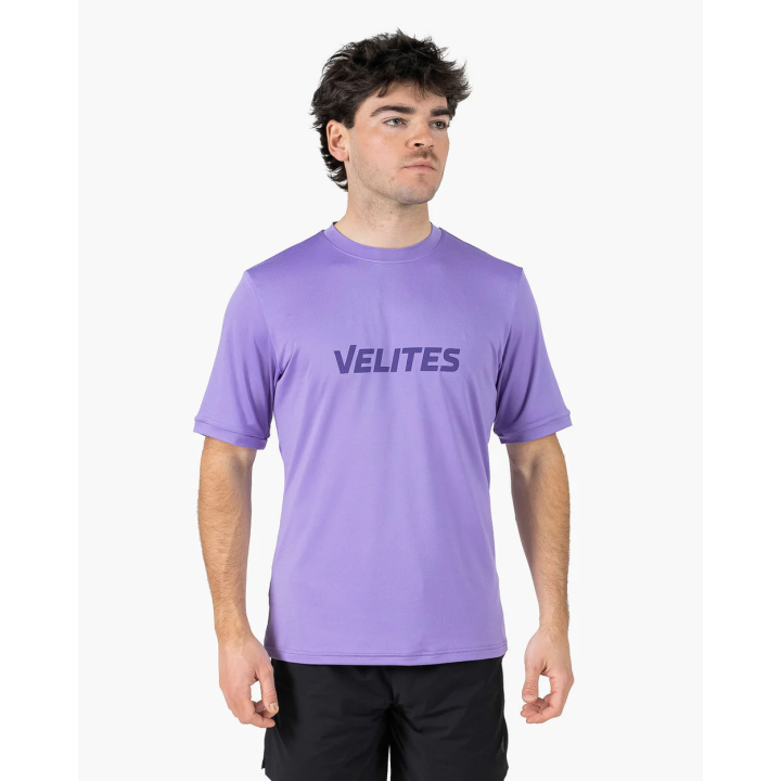 T-shirt HOLO Basic VELITES violet - T-shirt sport unisexe — Violet · Taille XL