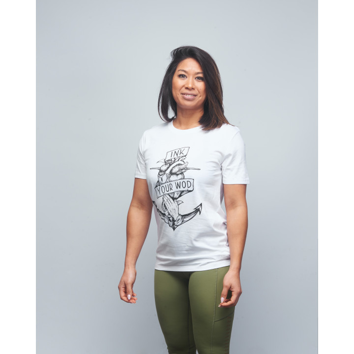 T-shirt unisexe blanc INK YOUR WOD | VERY BAD WOD x WILL LENNART TATOO — Blanc · Taille XL