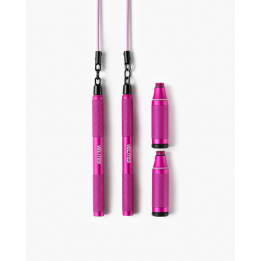 Corde à sauter Cyclone Velites rose pour Cross Taining et fitness — Rose · Taille TU