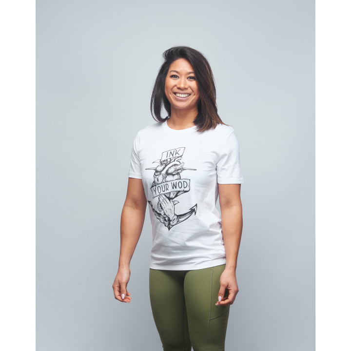 T-shirt unisexe blanc INK YOUR WOD | VERY BAD WOD x WILL LENNART TATOO — Blanc · Taille XL