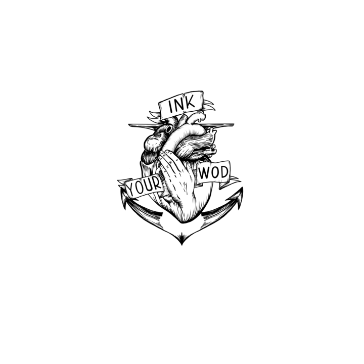 T-shirt unisexe blanc INK YOUR WOD | VERY BAD WOD x WILL LENNART TATOO — Blanc · Taille XXL