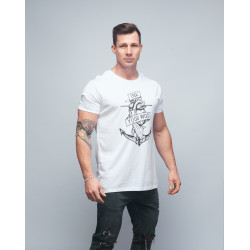 T-shirt unisexe blanc INK YOUR WOD | VERY BAD WOD x WILL LENNART TATOO — Blanc · Taille XXL