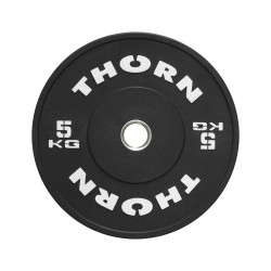 Disque Bumper Plate 5 KG | THORN+FIT EQUIPMENT — 5 KG · Taille Blanc