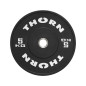 Disque Bumper Plate 5 KG | THORN+FIT EQUIPMENT — 5 KG · Taille Blanc