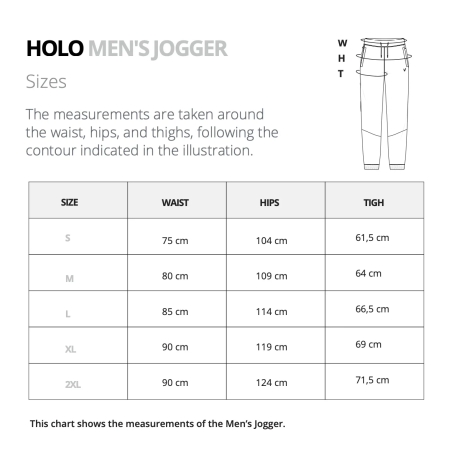 Jogger HOLO VELITES noir unisexe pour training et détente — Noir · Taille XL