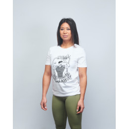T-shirt Femme blanc FRENCH WOD | VERY BAD WOD x WILL LENNART TATOO — Blanc · Taille XL