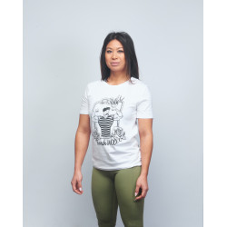 T-shirt Femme blanc FRENCH WOD | VERY BAD WOD x WILL LENNART TATOO — Blanc · Taille XL