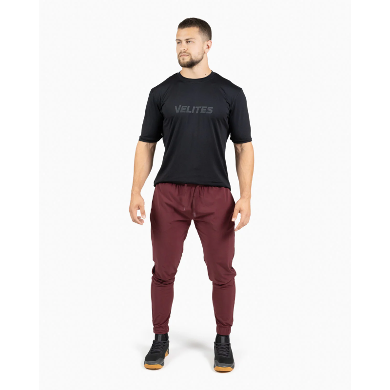 Jogger HOLO VELITES rouge Pomegranate unisexe training — Rouge · Taille XXL