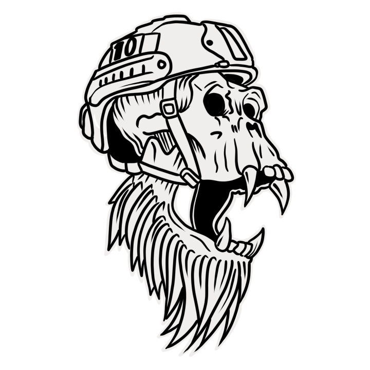 Baseball T-shirt femme gris GORILLA OPS | VERY BAD WOD x WILL LENNART TATOO — Gris · Taille L