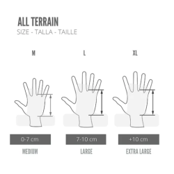 Maniques Velites All Terrain version CrossFit® — Gris · Taille M