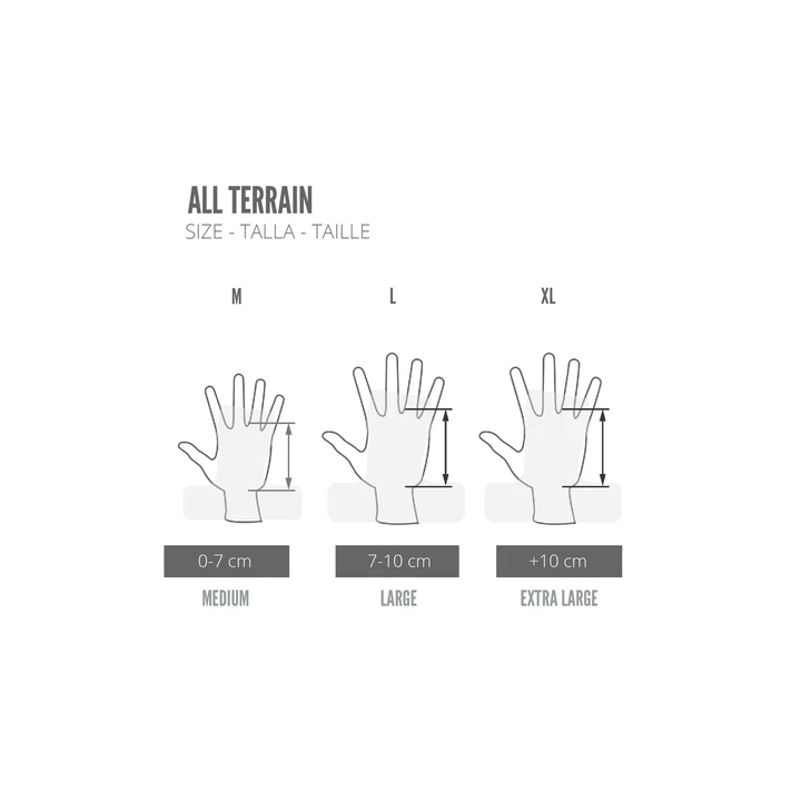 Maniques Velites All Terrain version CrossFit® — Gris · Taille M