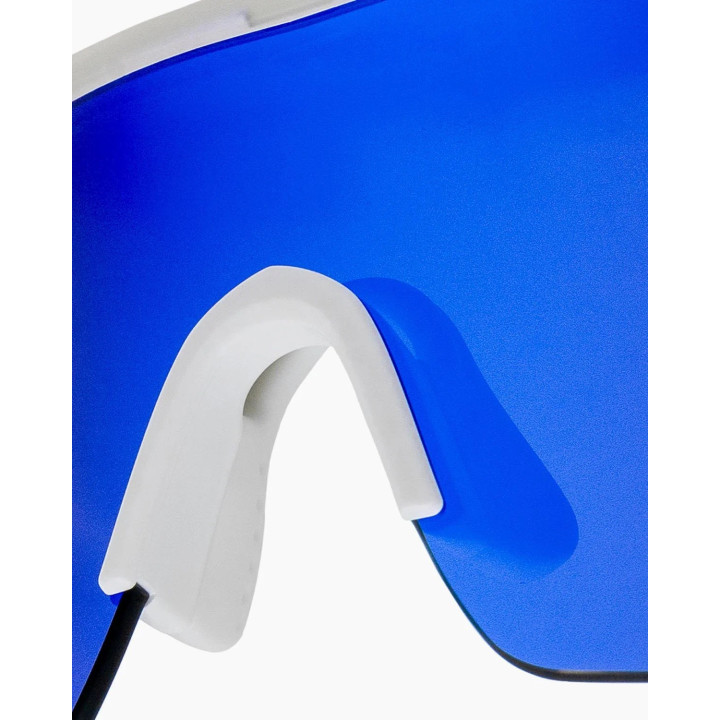 Lunettes Velites Raptor Transparent-Bleu UV400 Sport — Monture transparente/ Verres bleus · Taille TU