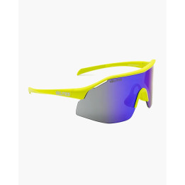 Lunettes Velites Raptor Neon Vert-Bleu UV400 Sport — Monture verte / Verres bleus · Taille TU