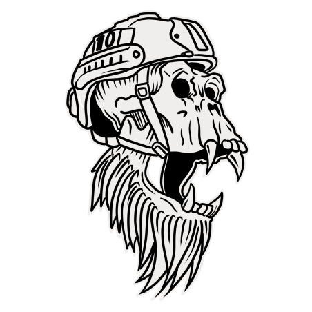 Baseball T-shirt femme gris GORILLA OPS | VERY BAD WOD x WILL LENNART TATOO — Gris · Taille XL