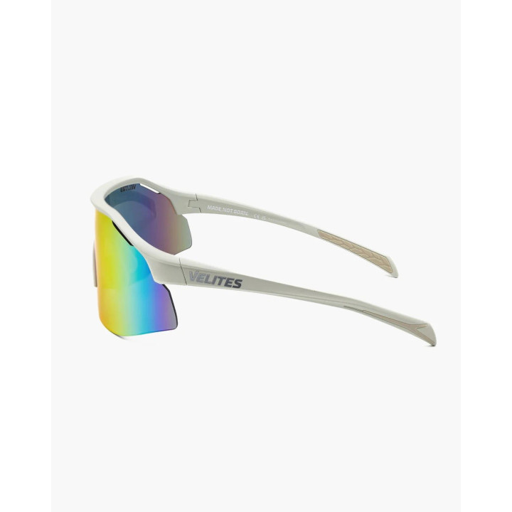 Lunettes Velites Raptor Off White-Rouge UV400 Sport — Monture blanche / Verres rouges · Taille TU