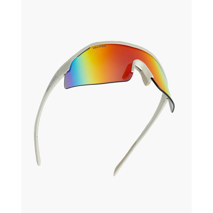 Lunettes Velites Raptor Off White-Rouge UV400 Sport — Monture blanche / Verres rouges · Taille TU
