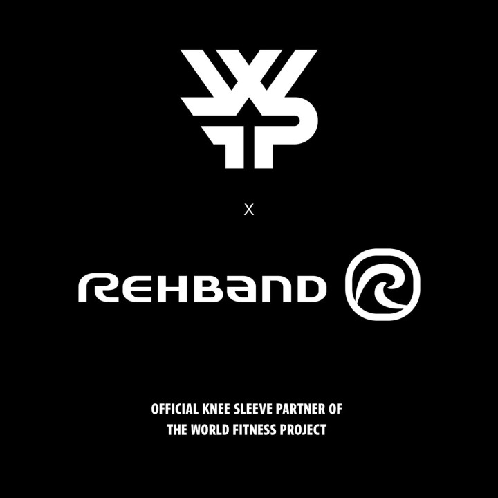 Paire de Genouillères RX 5mm Rehband WFP Edition — Noir · Taille XS