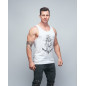 Débardeur Homme blanc INK YOUR WOD | VERY BAD WOD x WILL LENNART TATOO — Blanc · Taille XXL
