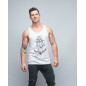 Débardeur Homme blanc INK YOUR WOD | VERY BAD WOD x WILL LENNART TATOO — Blanc · Taille XXL