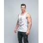 Débardeur Homme blanc INK YOUR WOD | VERY BAD WOD x WILL LENNART TATOO — Blanc · Taille XXL