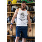Débardeur Homme blanc INK YOUR WOD | VERY BAD WOD x WILL LENNART TATOO — Blanc · Taille XXL