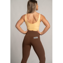 Brassière femme sport Alessia pêche - Barbell Regiment — Orange · Taille S