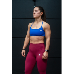 Brassière femme sport Ciara bleue - Barbell Regiment — Bleu · Taille L
