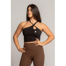 Brassière femme sport Diana noire - Barbell Regiment — Noir · Taille S