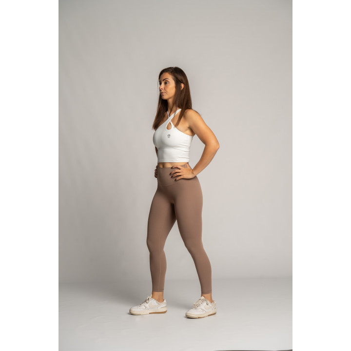 Brassière femme sport Diana blanche - Barbell Regiment — Blanc · Taille S