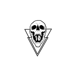 Débardeur Femme gris SKULL| VERY BAD WOD x WILL LENNART TATOO — Gris · Taille XL