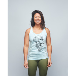 Débardeur Femme vert clair GORILLA OPS | VERY BAD WOD x WILL LENNART TATOO — Vert · Taille M