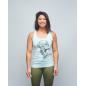Débardeur Femme vert clair GORILLA OPS | VERY BAD WOD x WILL LENNART TATOO — Vert · Taille L