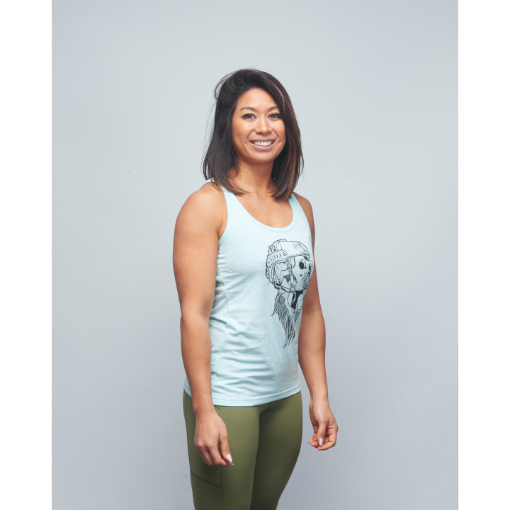 Débardeur Femme vert clair GORILLA OPS | VERY BAD WOD x WILL LENNART TATOO — Vert · Taille L