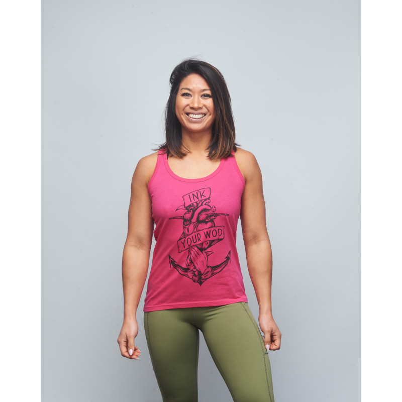Débardeur Femme rose fuchsia INK YOUR WOD | VERY BAD WOD x WILL LENNART TATOO — Rose · Taille XS Débardeur Femme rose fuchsia INK YOUR WOD | VERY BAD WOD x WILL LENNART TATOO — Rose · Taille XS