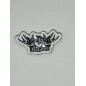 Patch PVC 3D velcro blanc FRAN | VERY BAD WOD — Noir · Taille TU