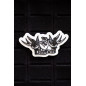 Patch PVC 3D velcro blanc FRAN | VERY BAD WOD — Noir · Taille TU