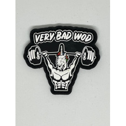 Patch PVC 3D velcro noir UNICORN SOLDIER | VERY BAD WOD — Noir · Taille TU