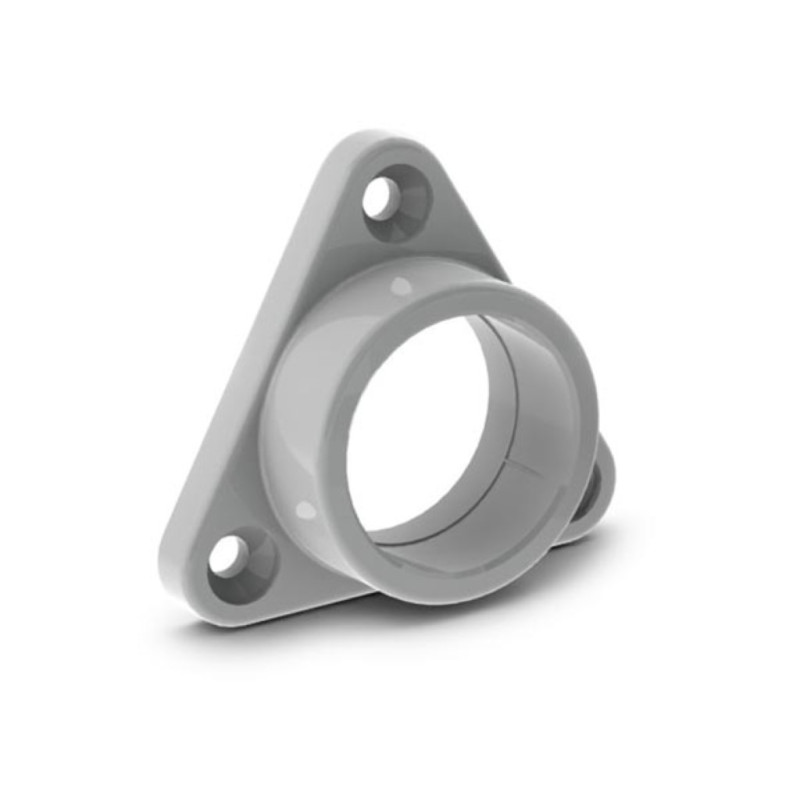 SUPPORT DE MONTAGE POUR PROFILÉ POUR RUBAN LED ALU-ROUND - ABS - POUR ARMOIRE - GRIS SUPPORT DE MONTAGE POUR PROFILÉ POUR RUBAN LED ALU-ROUND - ABS - POUR ARMOIRE - GRIS