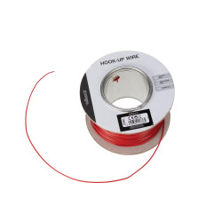 FIL DE CÂBLAGE -  ø 1.4 mm - 0.2 mm² - MULTIBRIN - ROUGE - Velleman