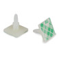 SUPPORT POUR CIRCUIT IMPRIME OUVERTURE 3mm H=10mm 18x18mm