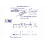 RESISTANCE A COUCHE METALLIQUE 1/4W 8K2