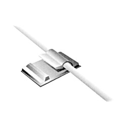 ATTACHES DE CABLE AUTO-ADHESIVES - Ø 3.5 - 3.8 mm / 21 x 10 mm / 10 pcs.