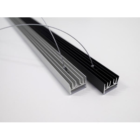 CÂBLE DE SUPENSION EN ACIER POUR PROFILÉ LED - 2 pcs