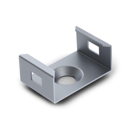 SUPPORT DE MONTAGE POUR PROFILÉ POUR RUBAN LED SLIMLINE 7 mm - ACIER À