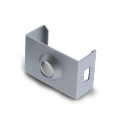 SUPPORT DE MONTAGE POUR PROFILÉ POUR RUBAN LED SLIMLINE 7 mm - ACIER À RESSORT - ARGENT