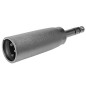 XLR MALE 3 BROCHES VERS FICHE JACK MALE 6.35mm STEREO