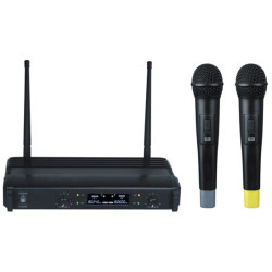 SYSTÈME MICROPHONE SANS FIL À 2 CANAUX - VS