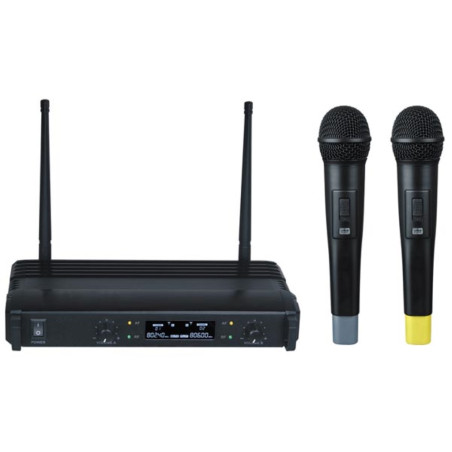 SYSTÈME MICROPHONE SANS FIL À 2 CANAUX - VS